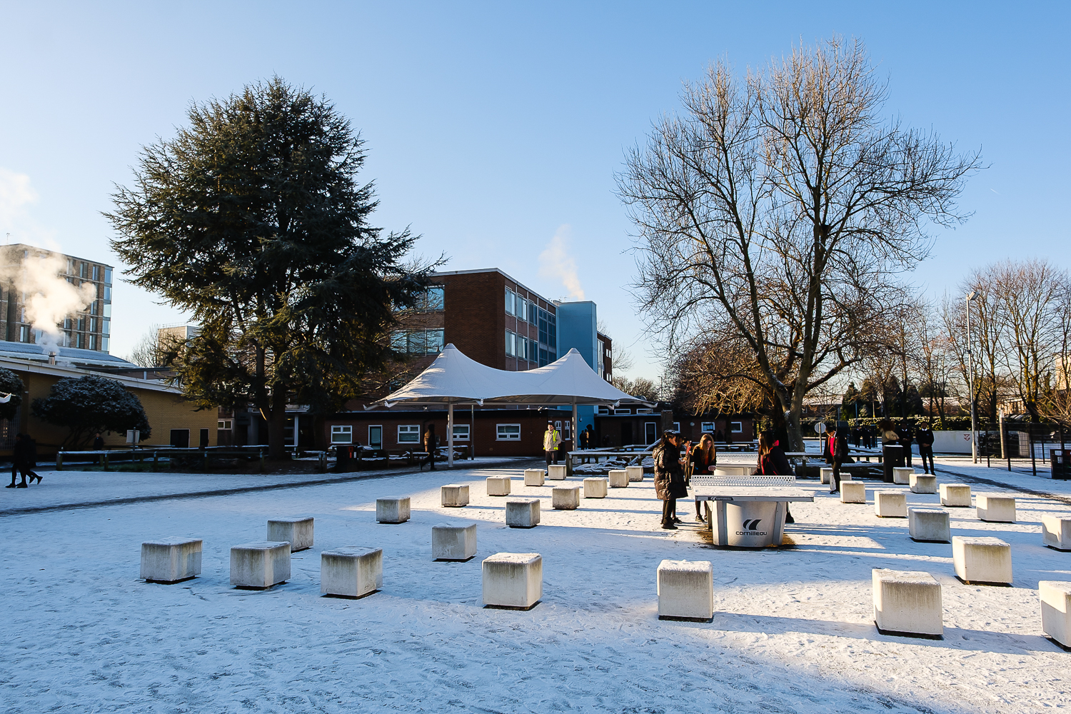 A light dusting