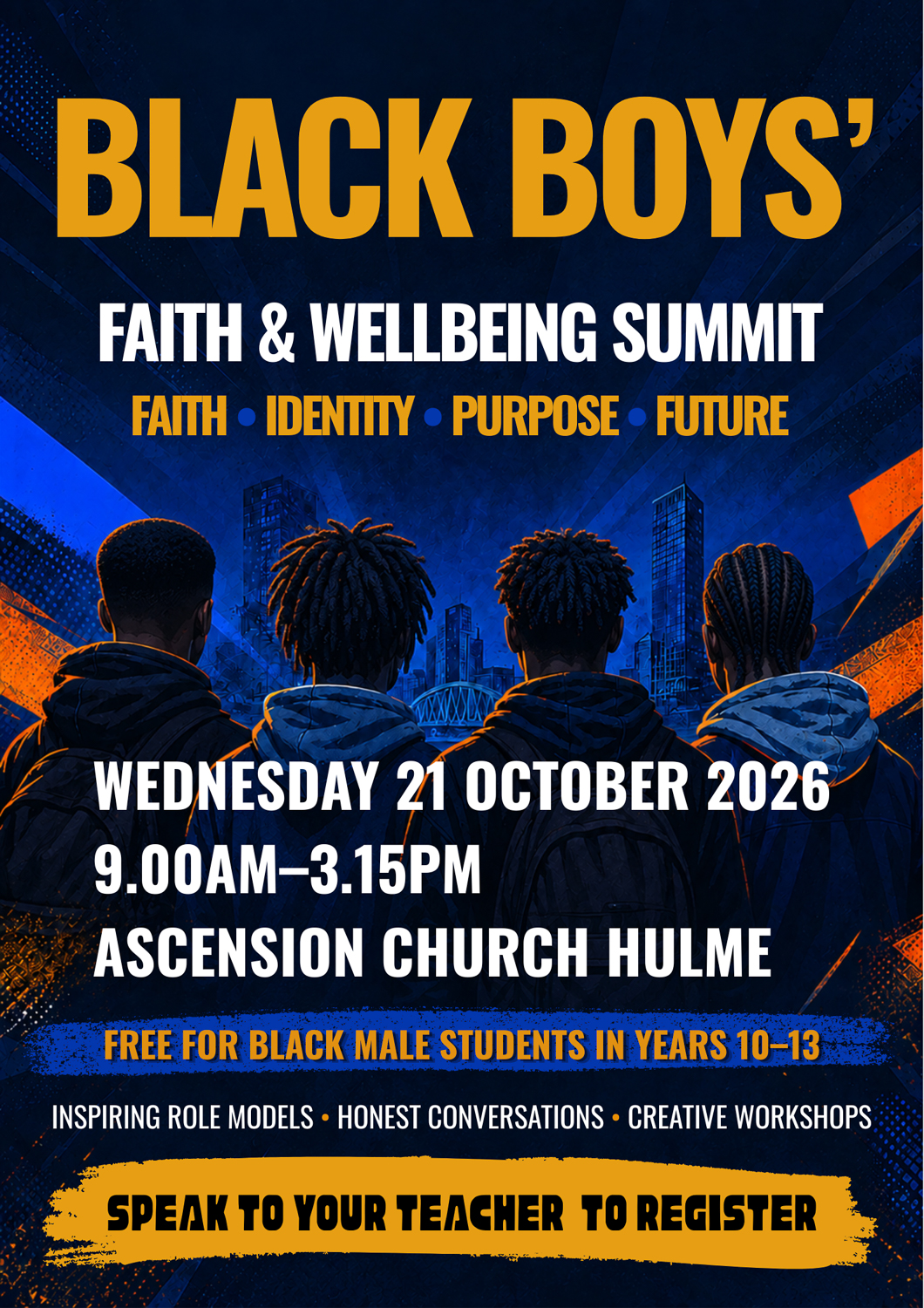 Black Boys’ Faith & Wellbeing Summit
